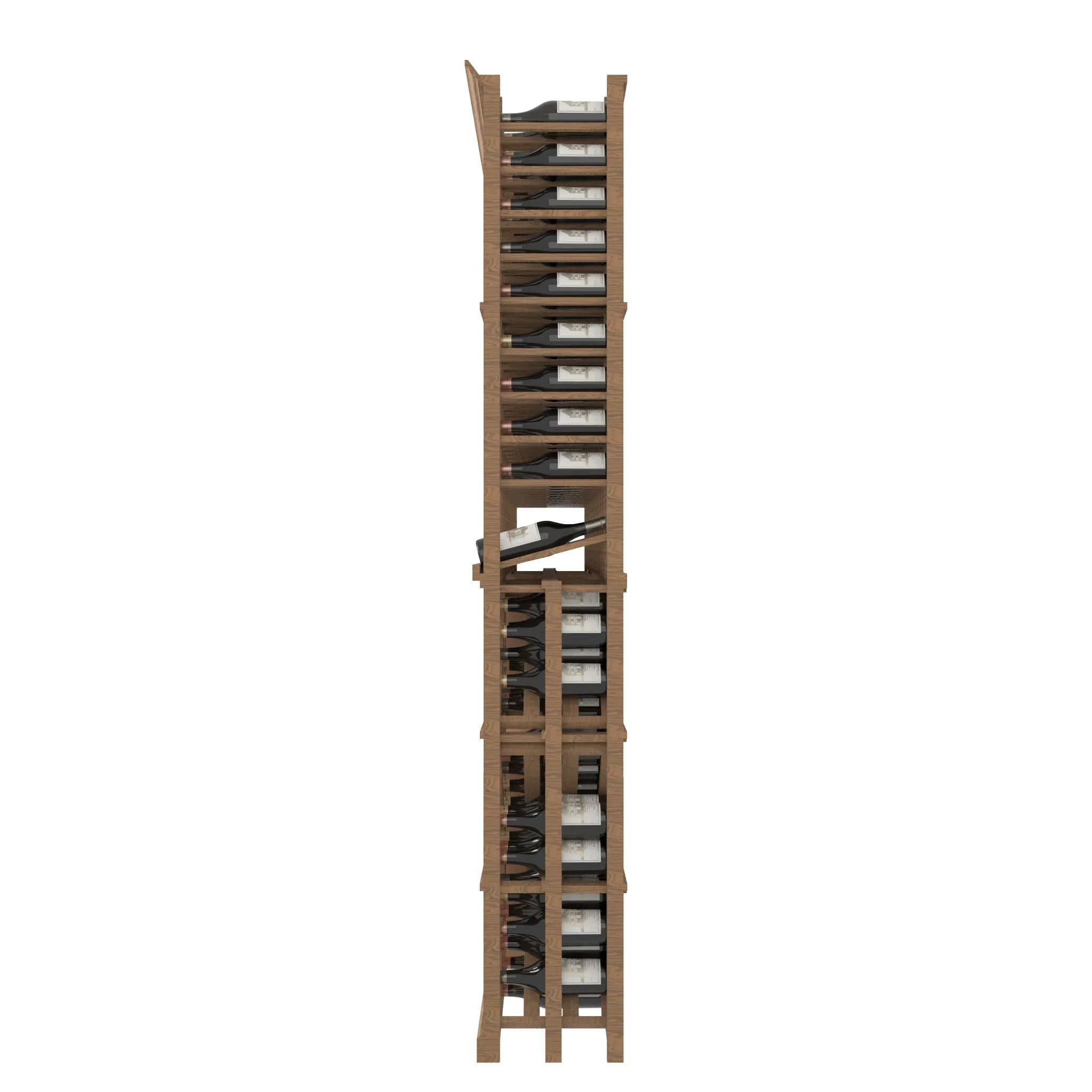 12 Column Rack & CASE   BIN with Display Row - 750ml Bottles