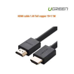 1.4V Full Copper 19 1 HDMI Cable | 1M (10106)
