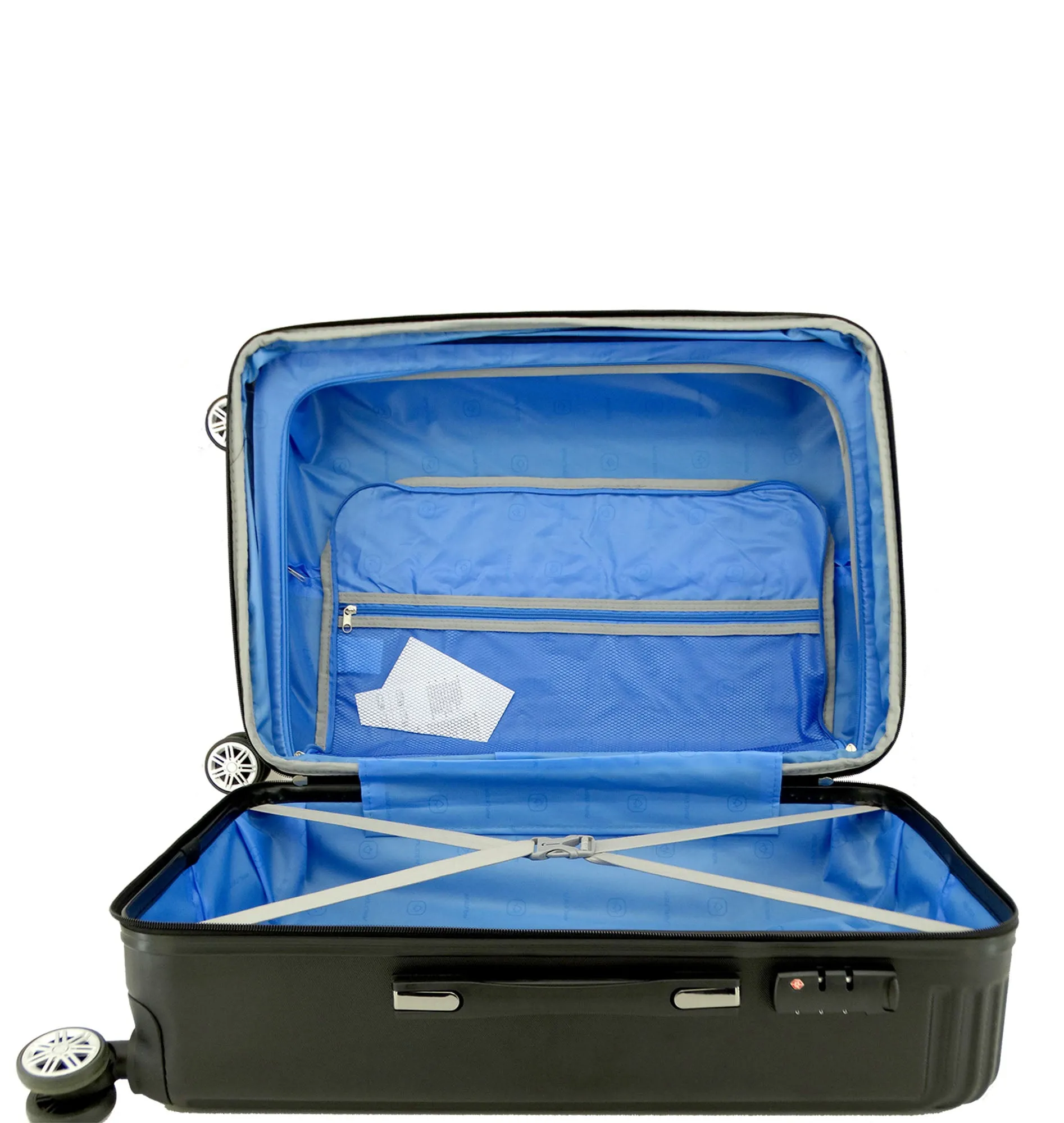 1726BK2, Airliner- Suitcase Small 20" (Black)
