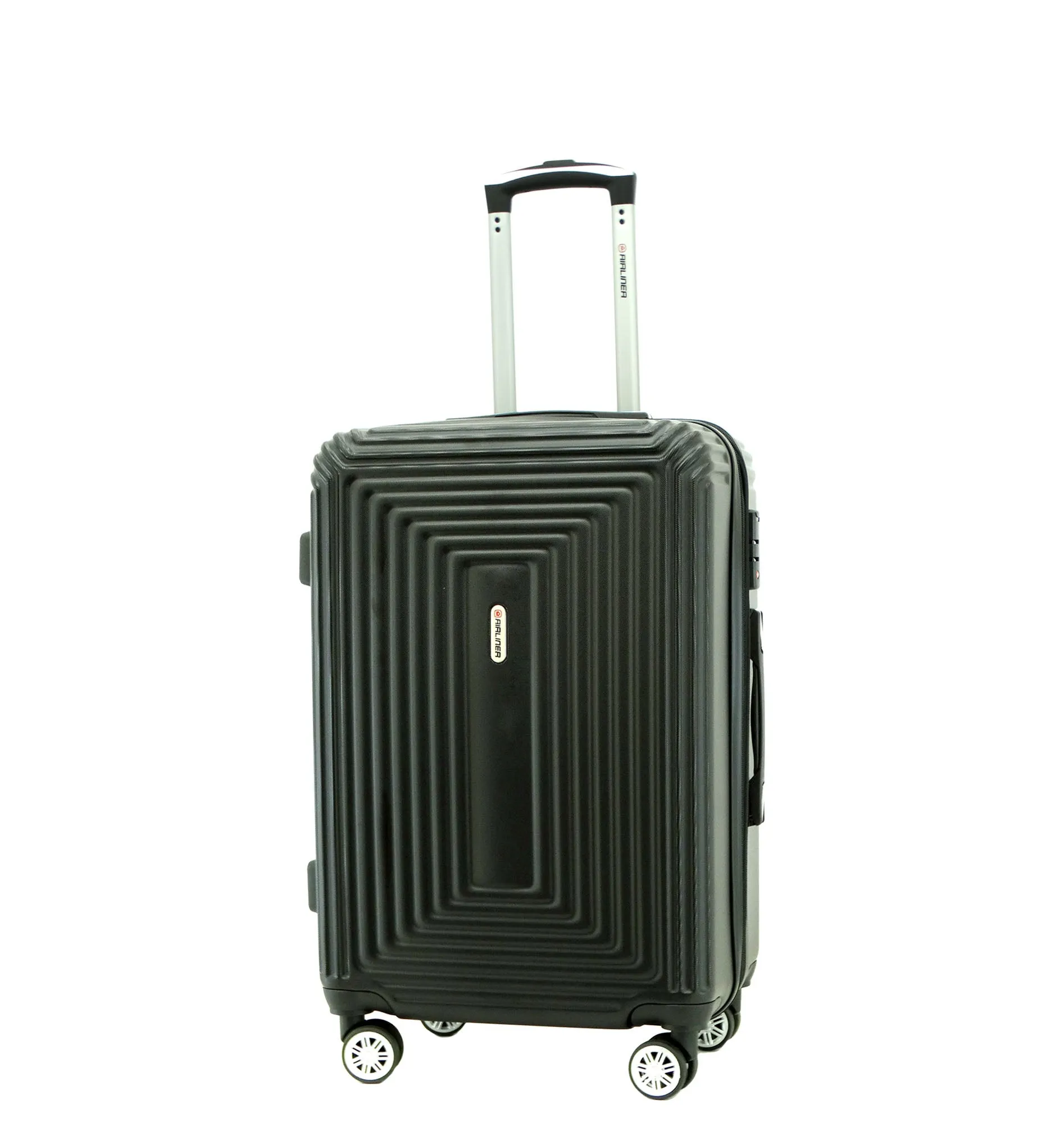 1726BK2, Airliner- Suitcase Small 20" (Black)