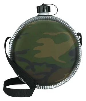 2 Quart Camouflage Desert Canteen