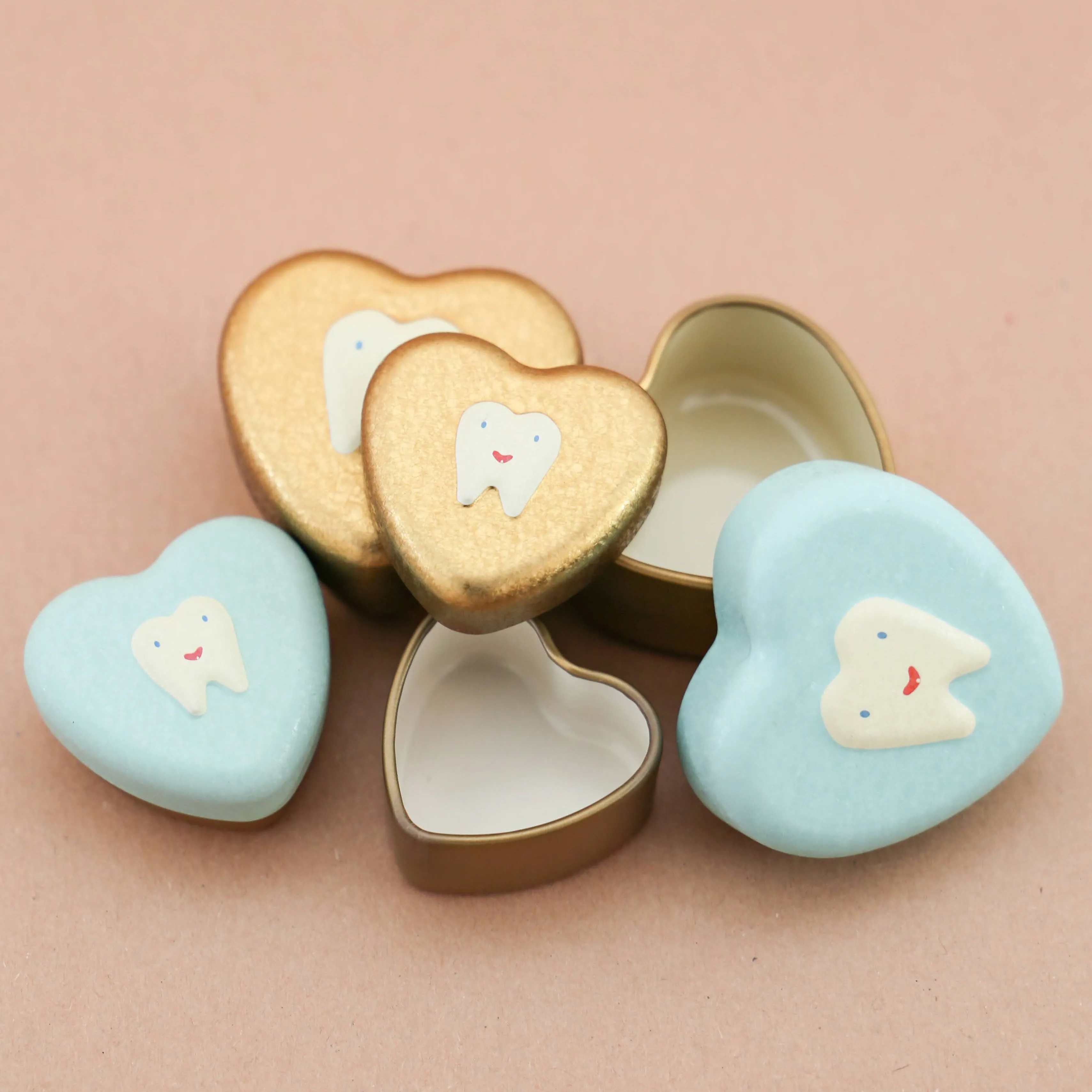 2024 Maileg Gold Tooth Box | 2 Piece Set