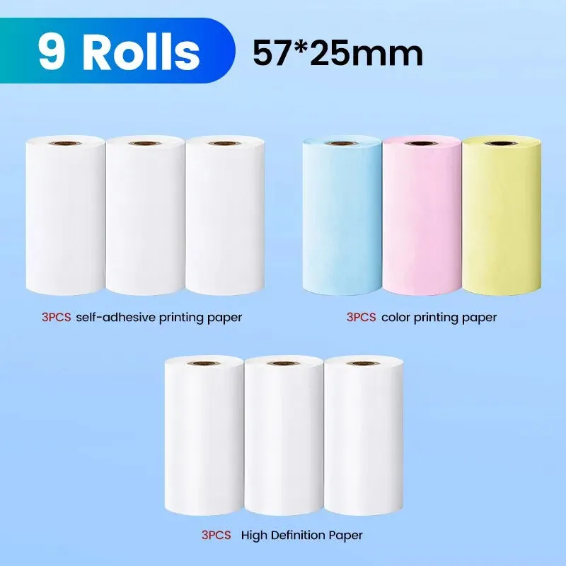 3pcs Olaf 57 25mm High Def Printing Paper for Children s Camera Printer Mini Replacement Accessories