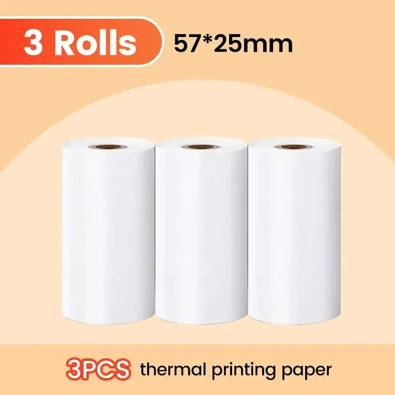 3pcs Olaf 57 25mm High Def Printing Paper for Children s Camera Printer Mini Replacement Accessories