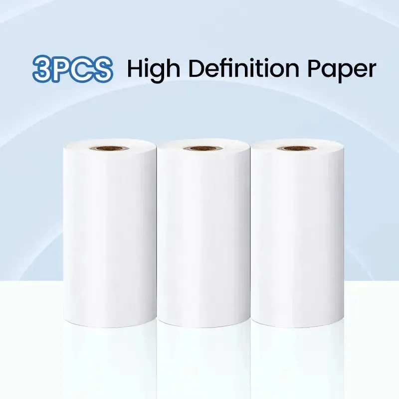 3pcs Olaf 57 25mm High Def Printing Paper for Children s Camera Printer Mini Replacement Accessories