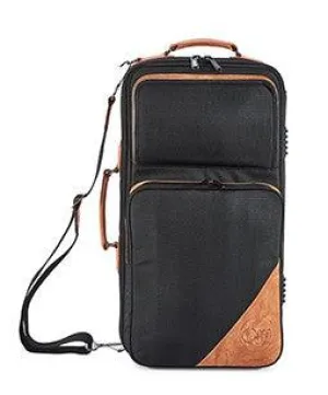 5-ECSK Gard Elite Compact Triple Trumpet Gig Bag Synthetic with Leather Trim