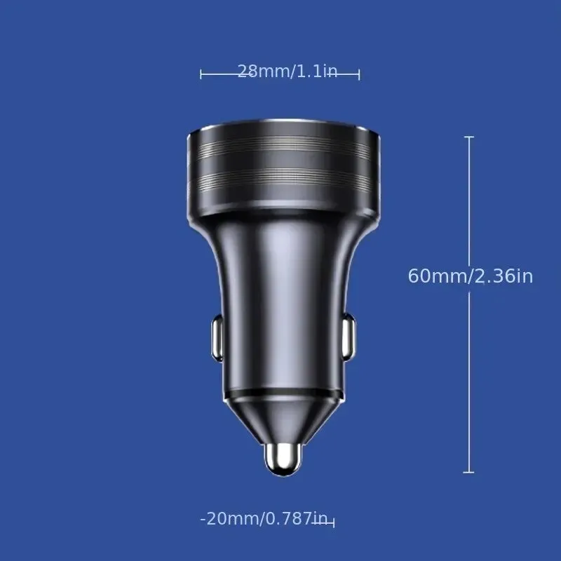 66w Dual Port Usb Car Charger Compatible with Various Phone Models