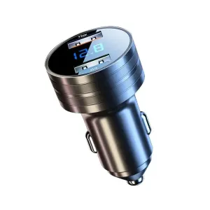 66w Dual Port Usb Car Charger Compatible with Various Phone Models