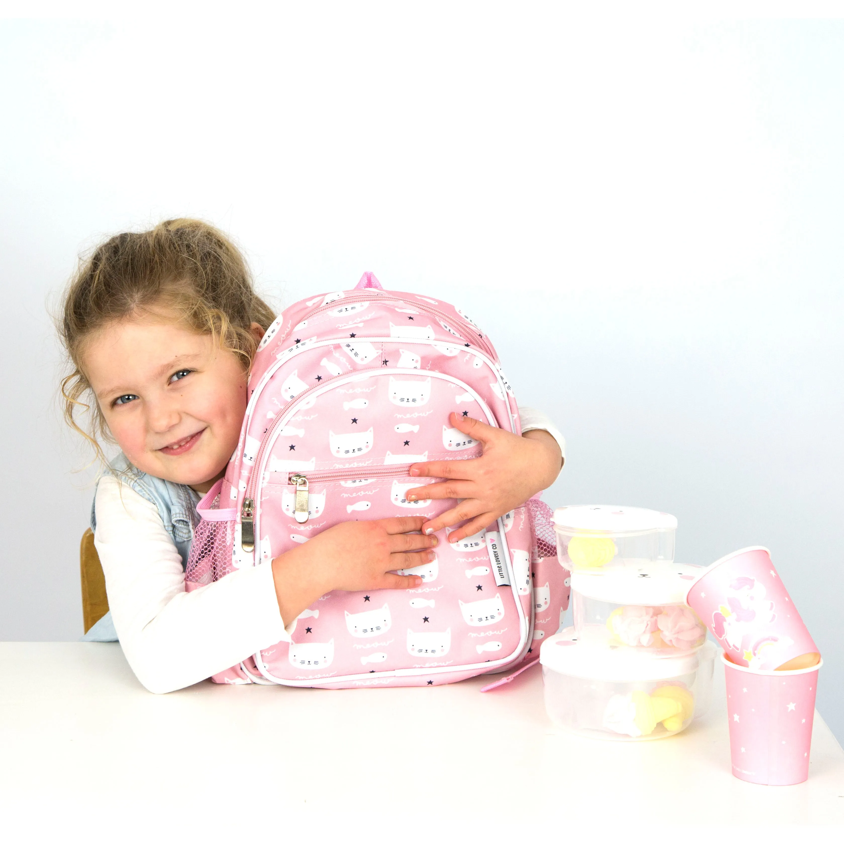 A Little Lovely Company Backpack Cats