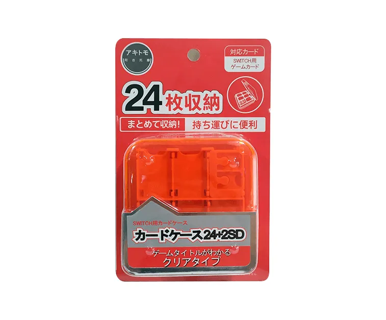 Akitomo NSW Card Case 24 Orange (AKSW-100O)