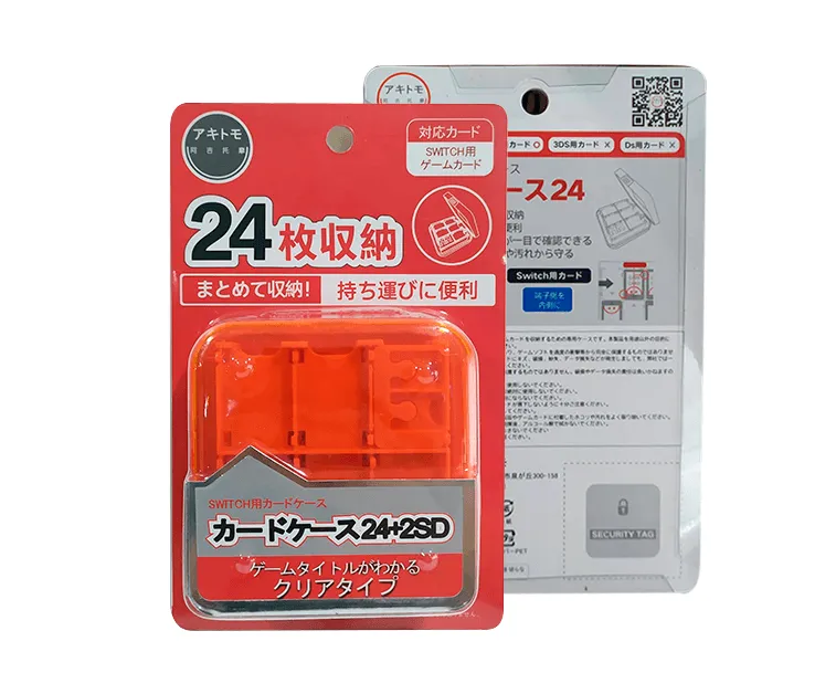 Akitomo NSW Card Case 24 Orange (AKSW-100O)