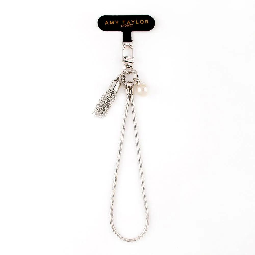AMY TAYLOR Snake Chain Hand Strap