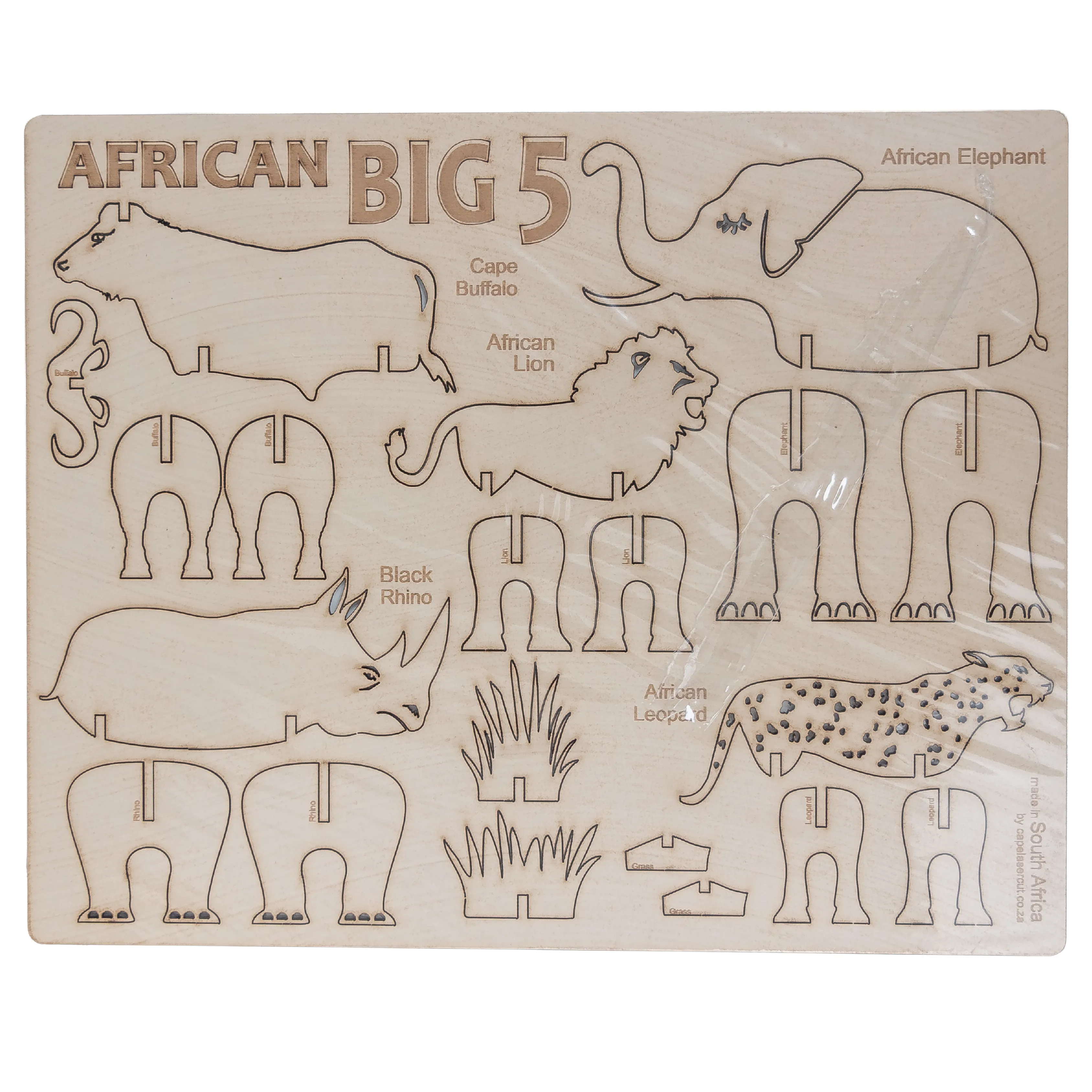 Animal Flat Pack-Various Designs