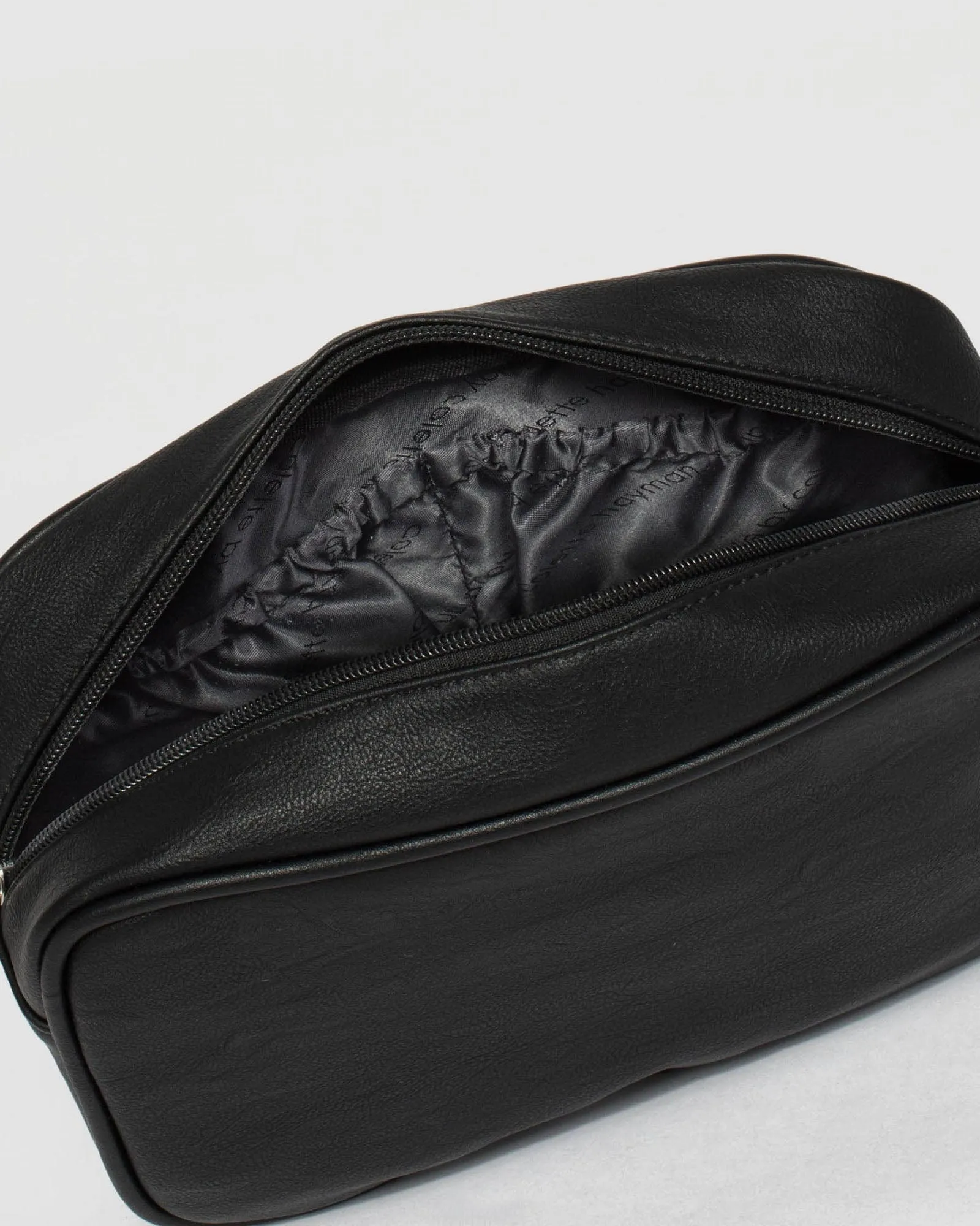 Black Mr Cosmetic Case