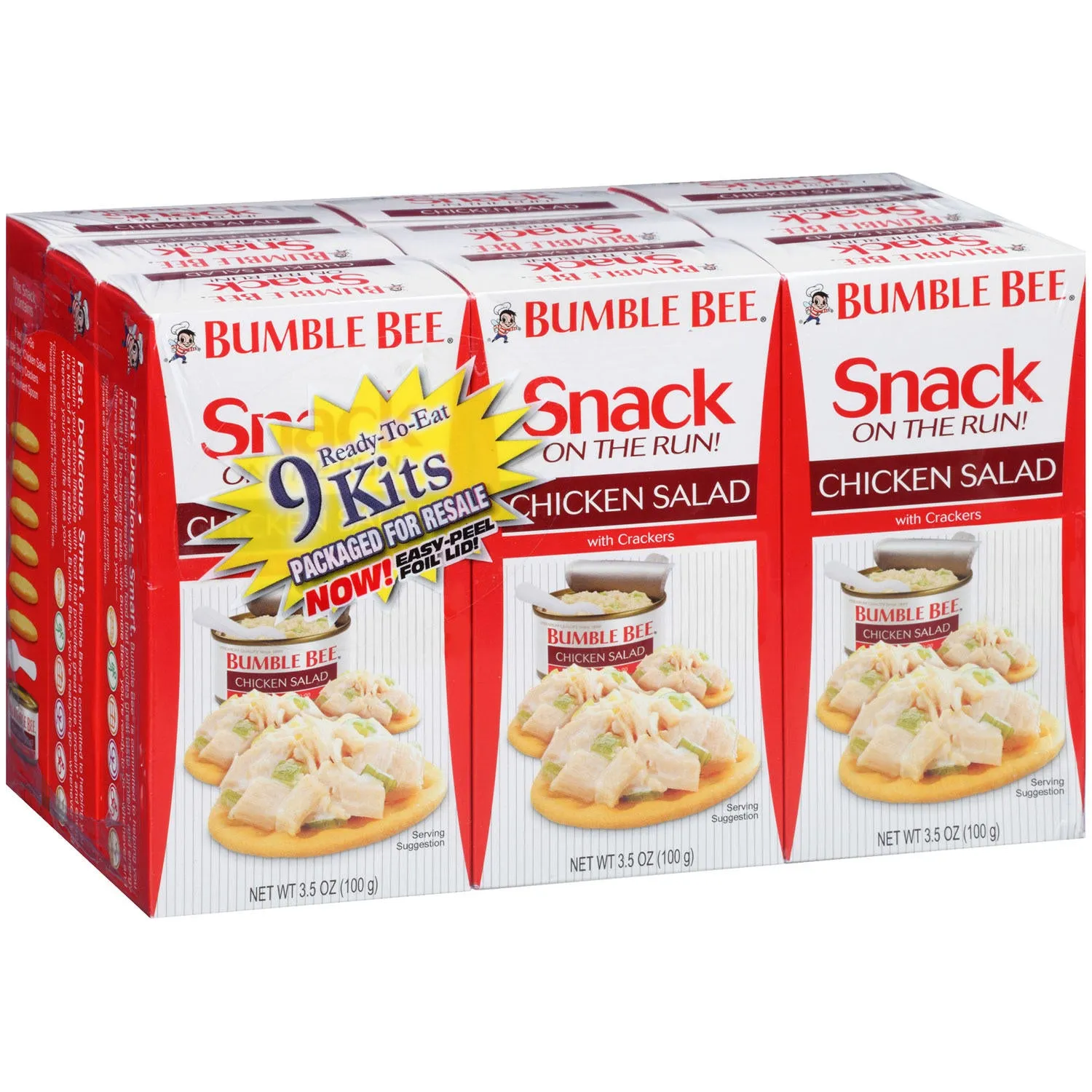 Bumble Bee Snack On The Run Chicken Salad Kits (3.5 oz., 9 pk.)