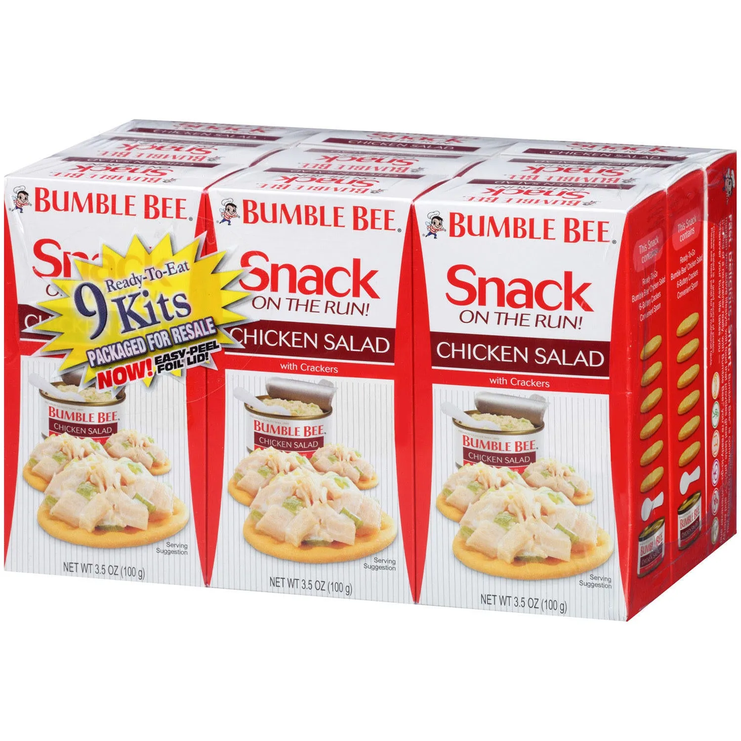 Bumble Bee Snack On The Run Chicken Salad Kits (3.5 oz., 9 pk.)