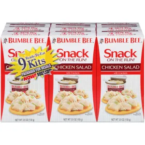 Bumble Bee Snack On The Run Chicken Salad Kits (3.5 oz., 9 pk.)
