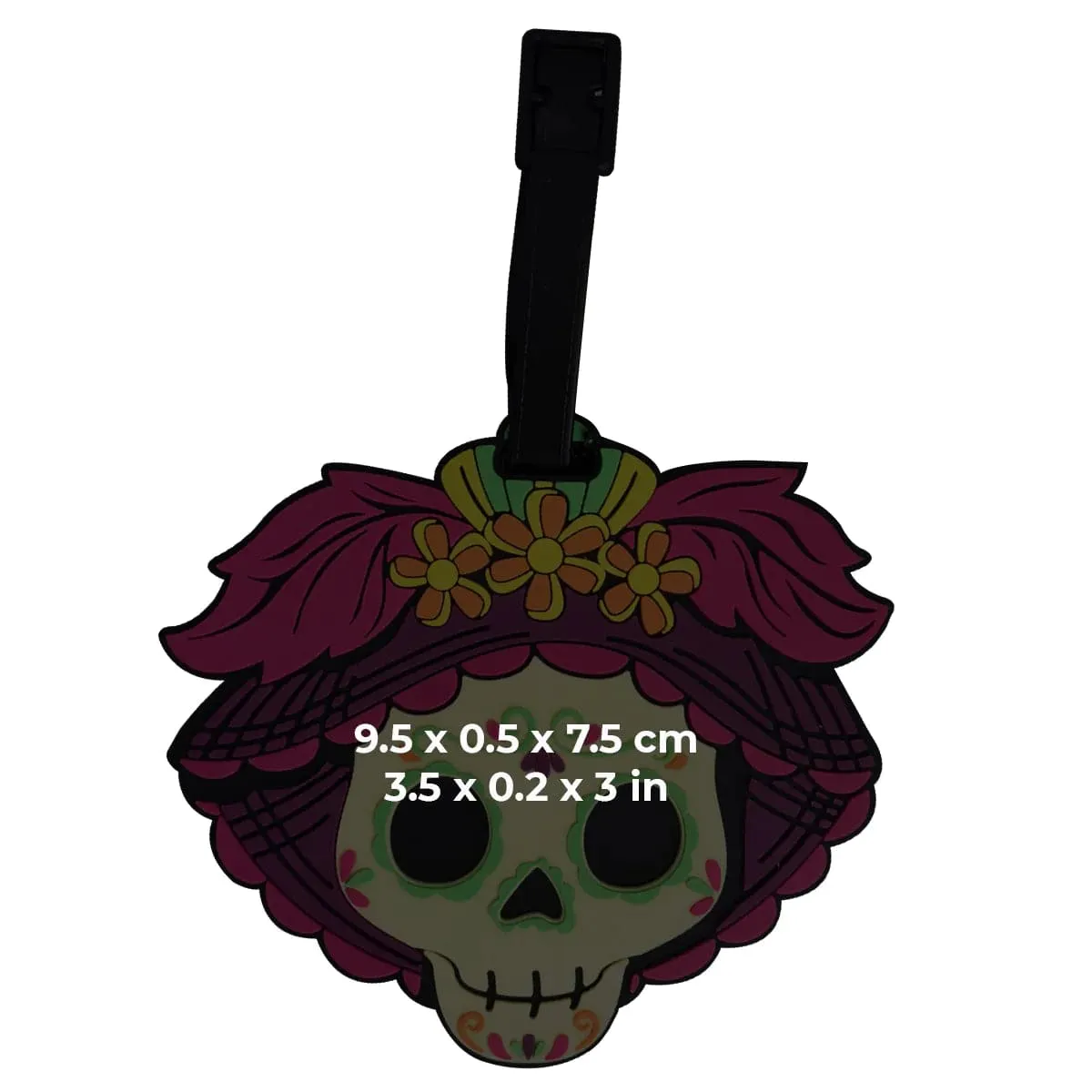 By MéxicoTag Catrina Felisa Identificador de Maleta