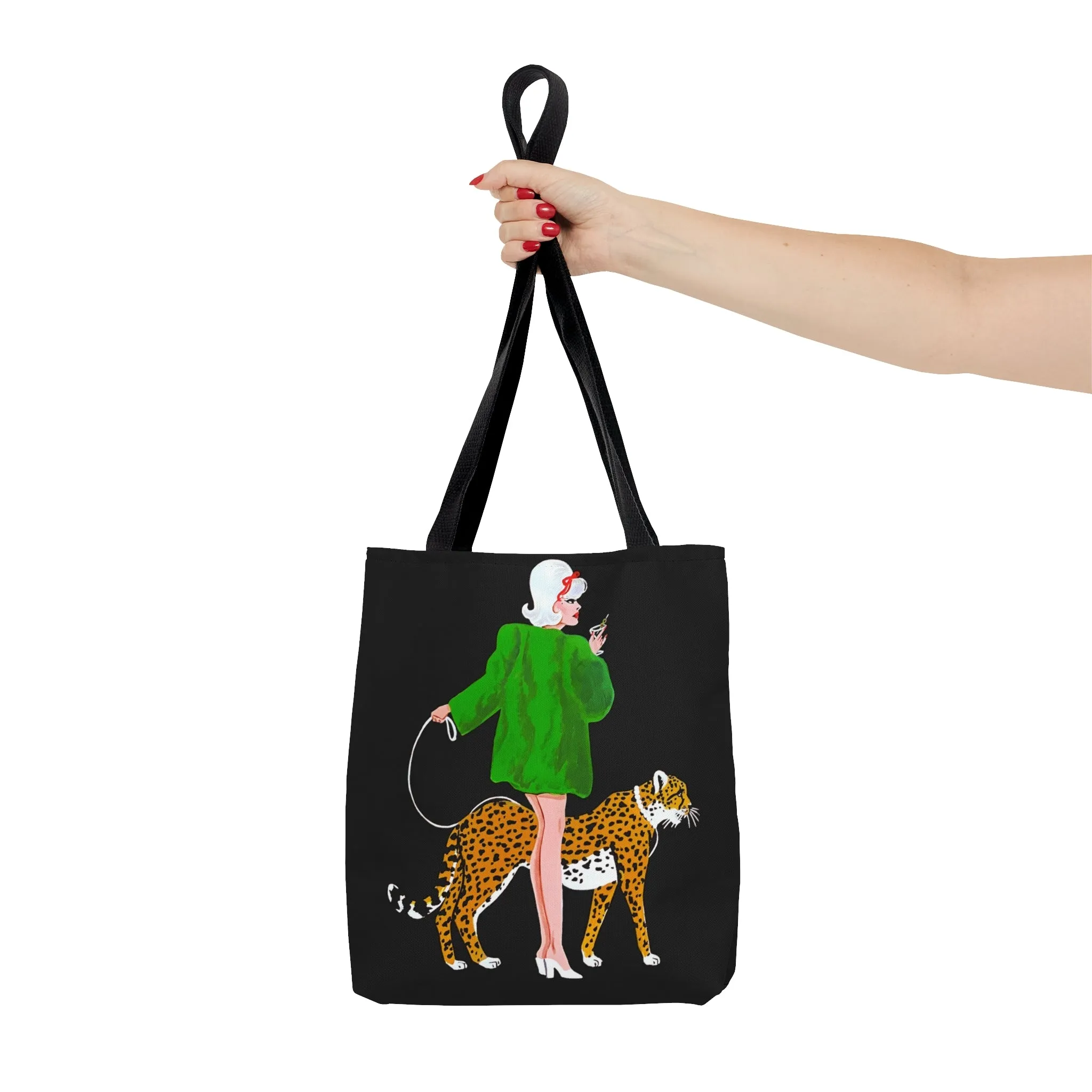 Cats and Martinis Tote Bag