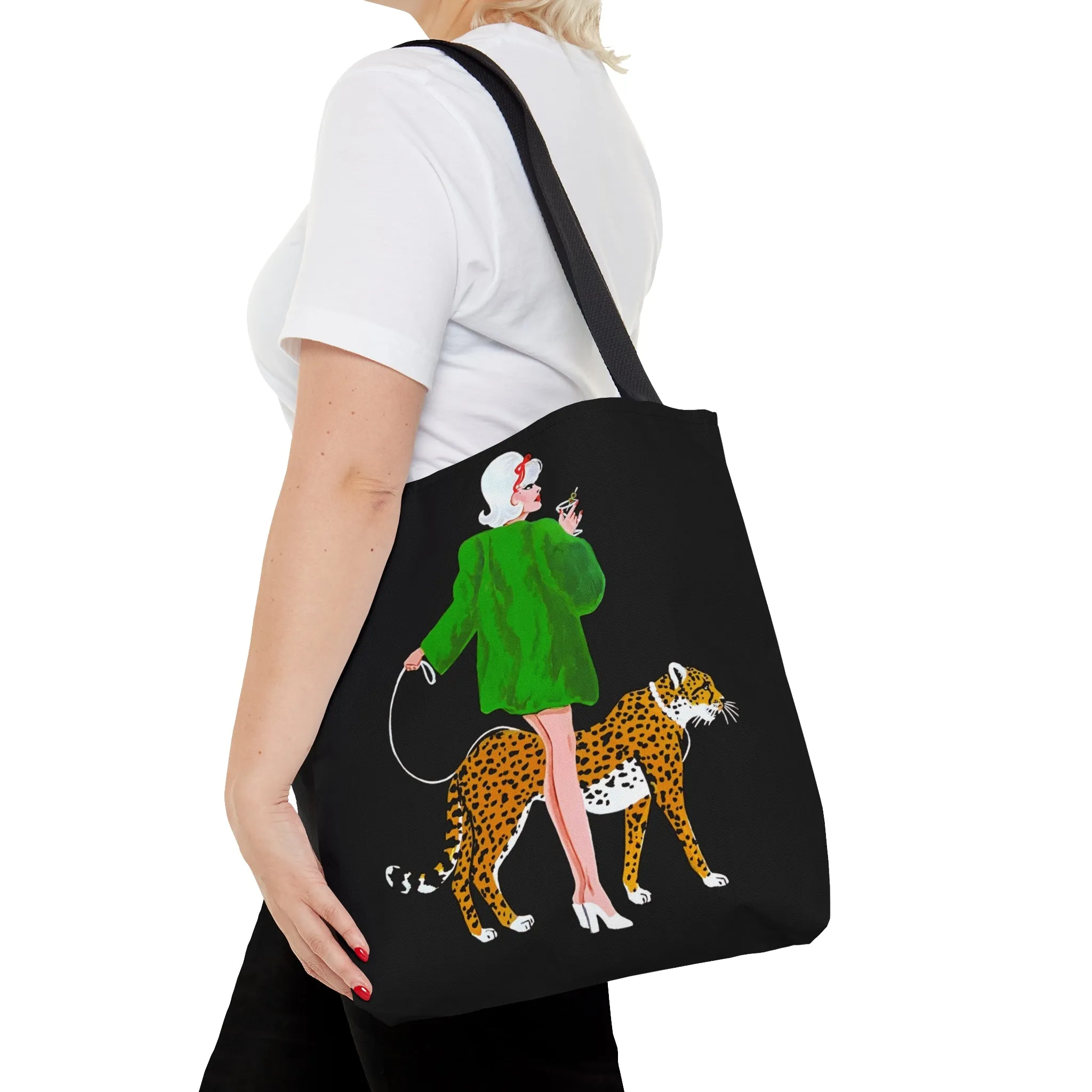 Cats and Martinis Tote Bag