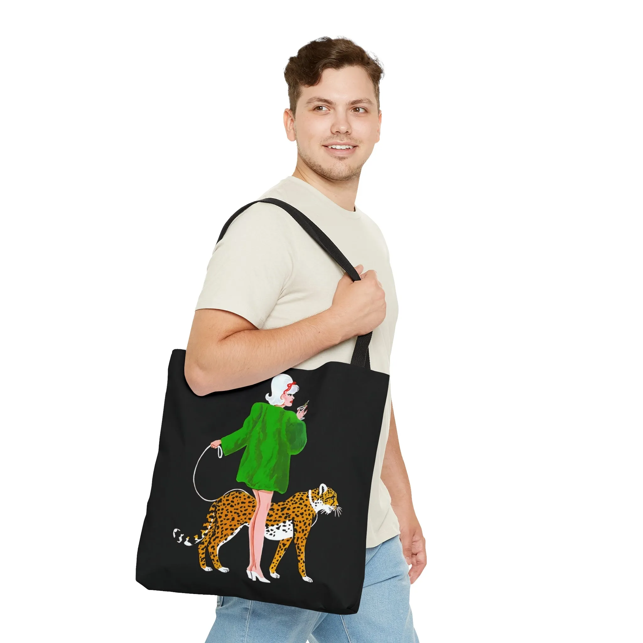 Cats and Martinis Tote Bag