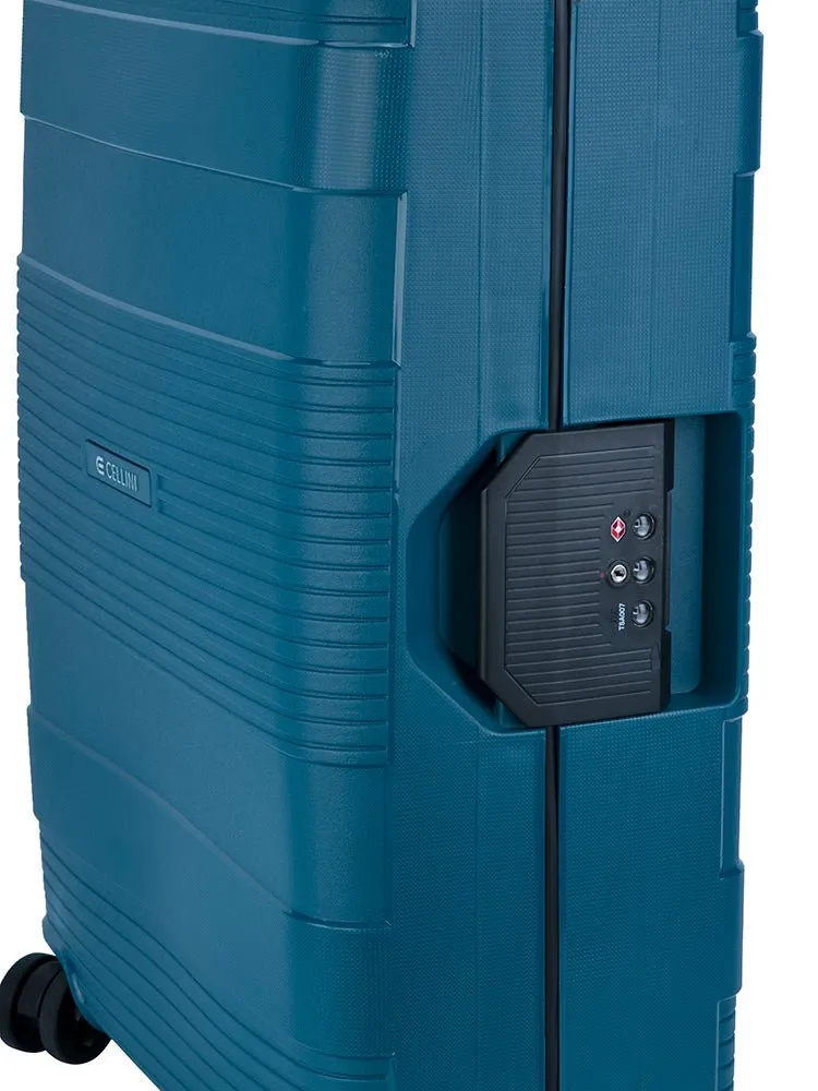 Cellini Safetech 55cm Carry-on Spinner | Blue