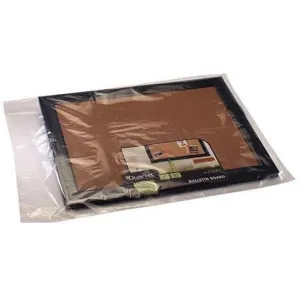 Clear Flat Poly Bags on a Roll. 20 x 30 x 2 mil