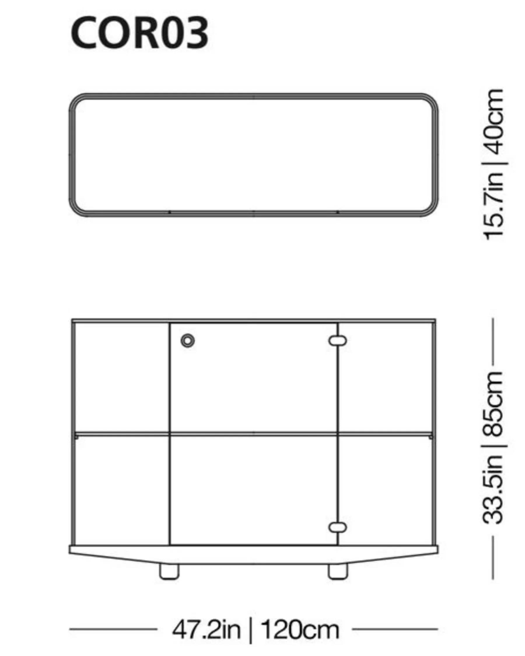Collector Glass Storage Unit