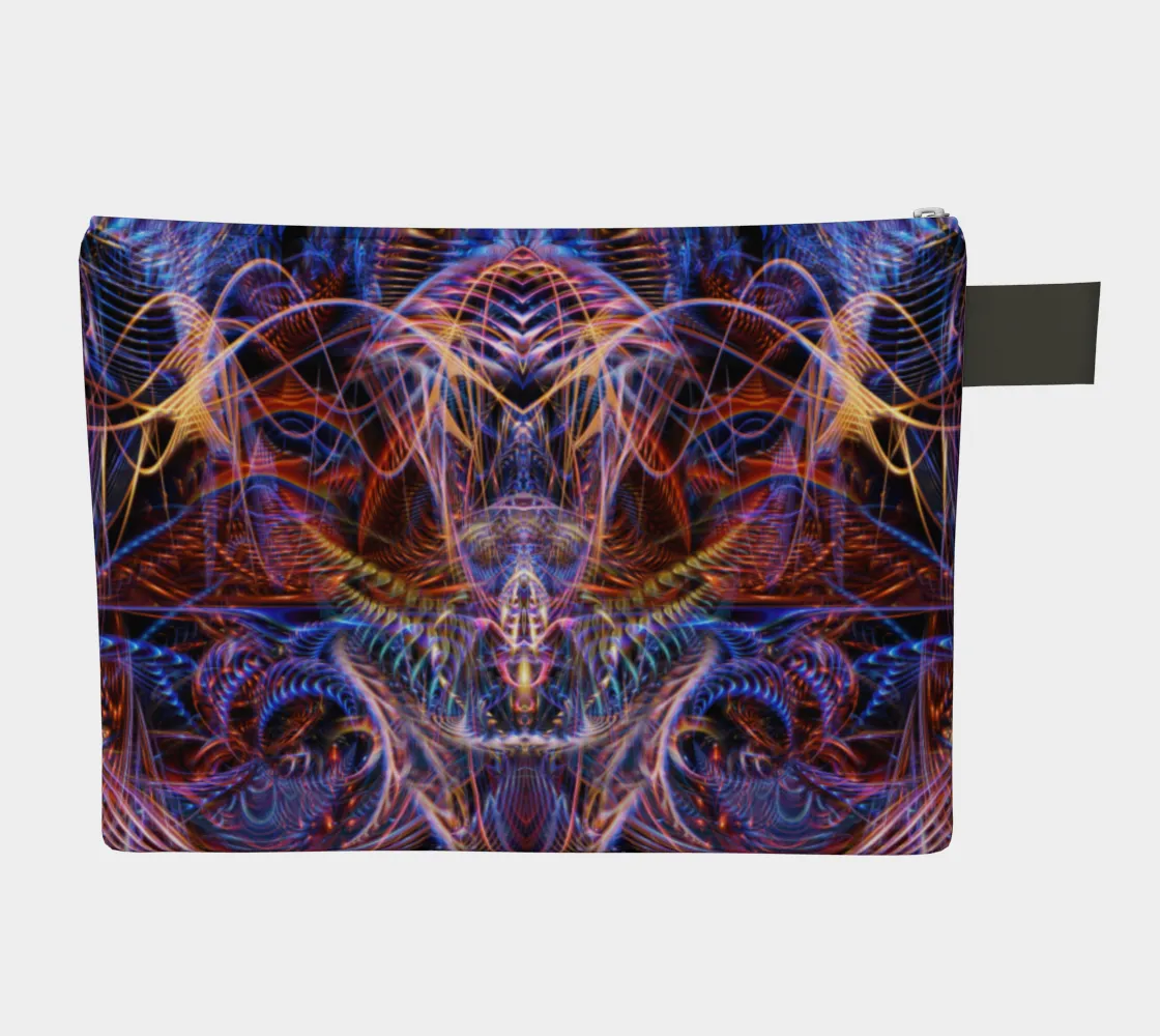COSMIC NOISE ZIPPER POUCH