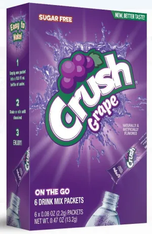 CRUSH TO GO PACKS GRAPE