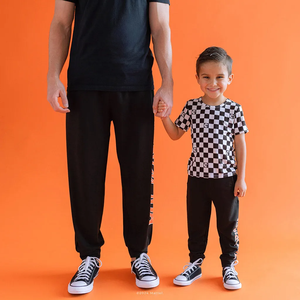 Dark Charcoal French Terry Joggers