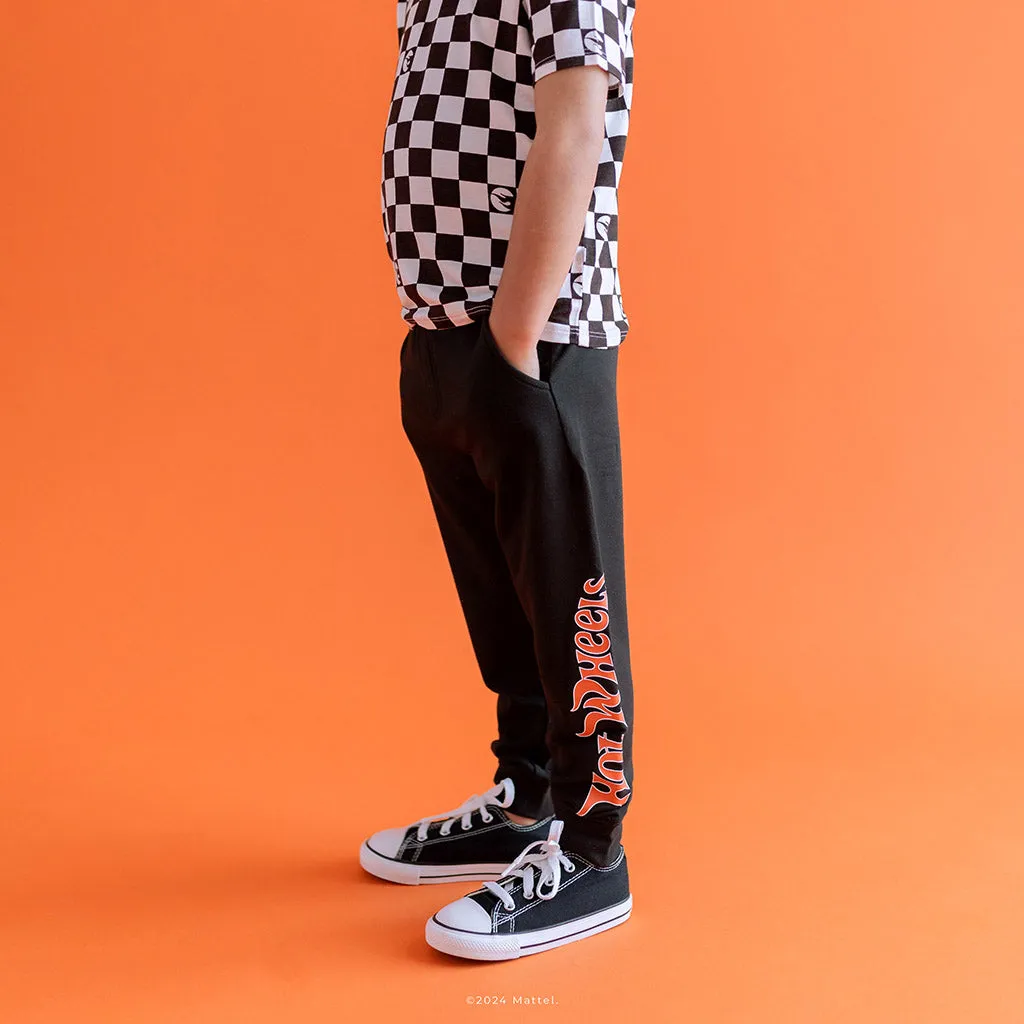 Dark Charcoal French Terry Joggers