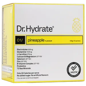 Dr. Hydrate - All-In-One Drink Sachet Box - Pineapple