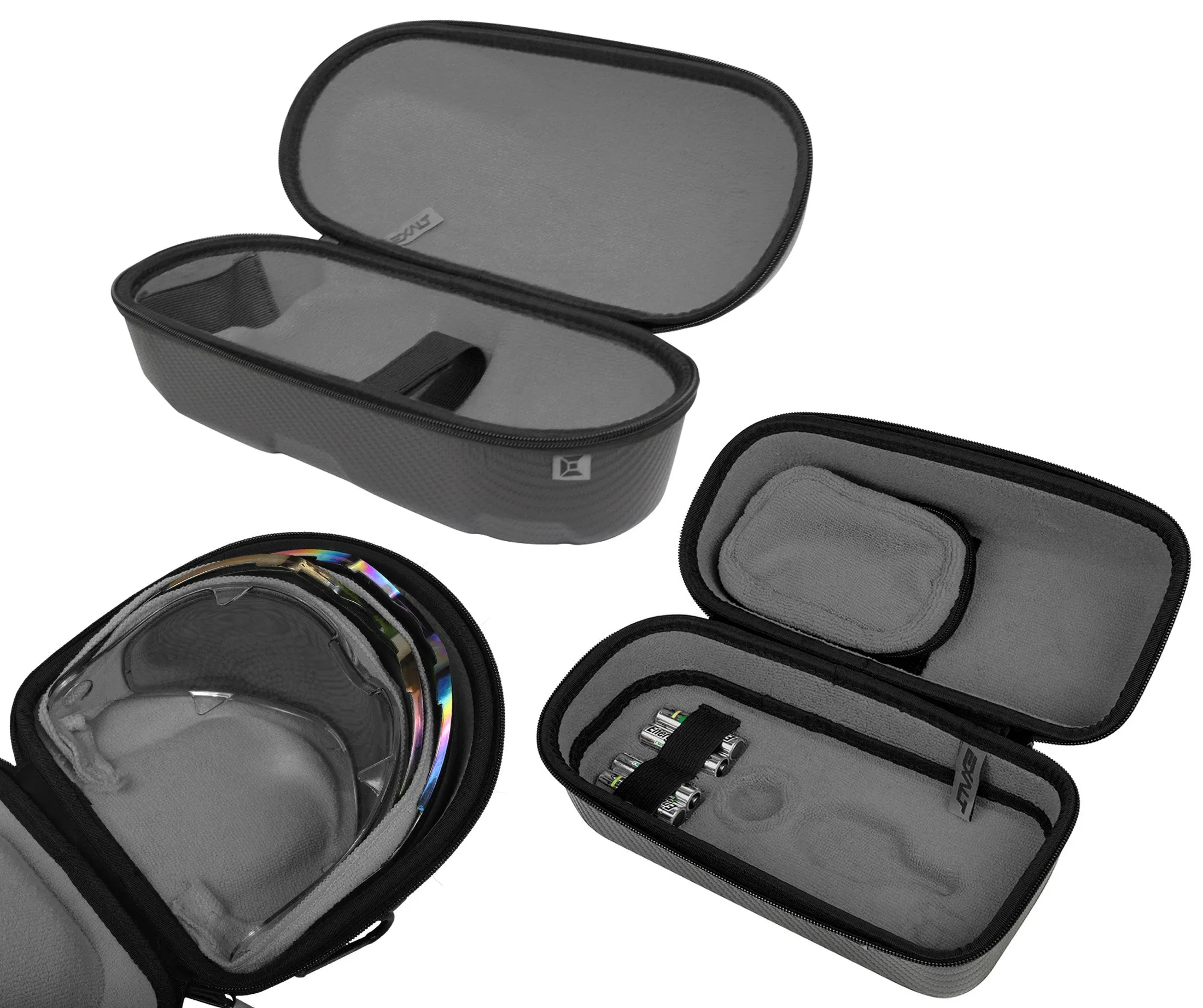 Exalt Universal Carbon V3 Lens & Loader & Tank Case - Charcoal Grey