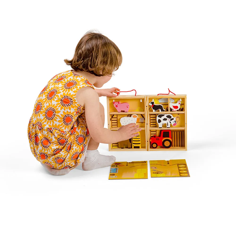 Farm Animal Playbox By Bigjigs Toys Us