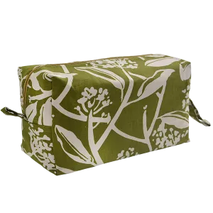Frangipani Avocado Cosmetic Case, Large