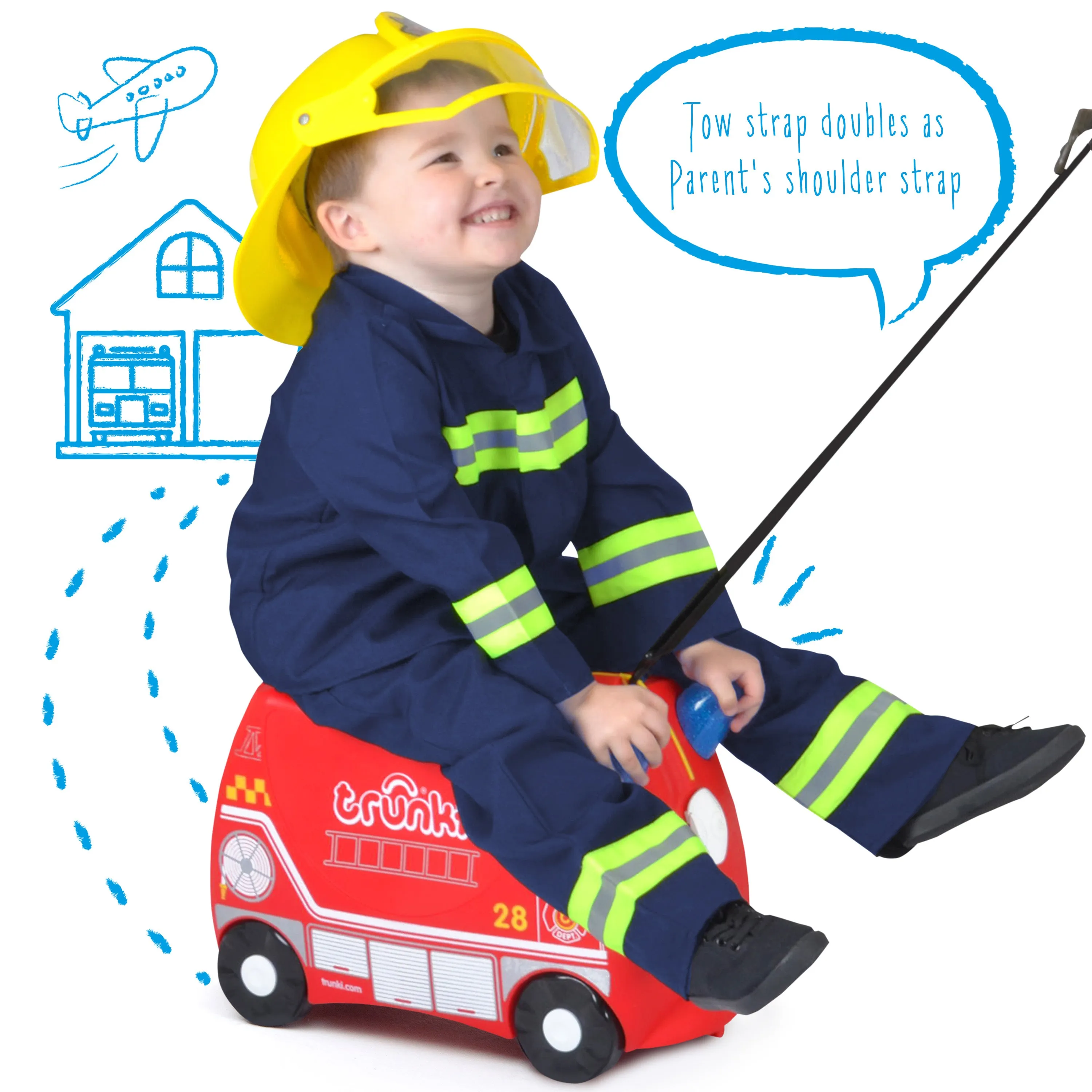 Frank the Fire Truck Trunki
