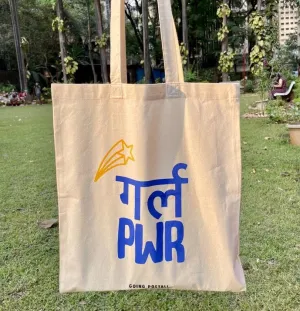 GRL PWR Cotton Tote Bag