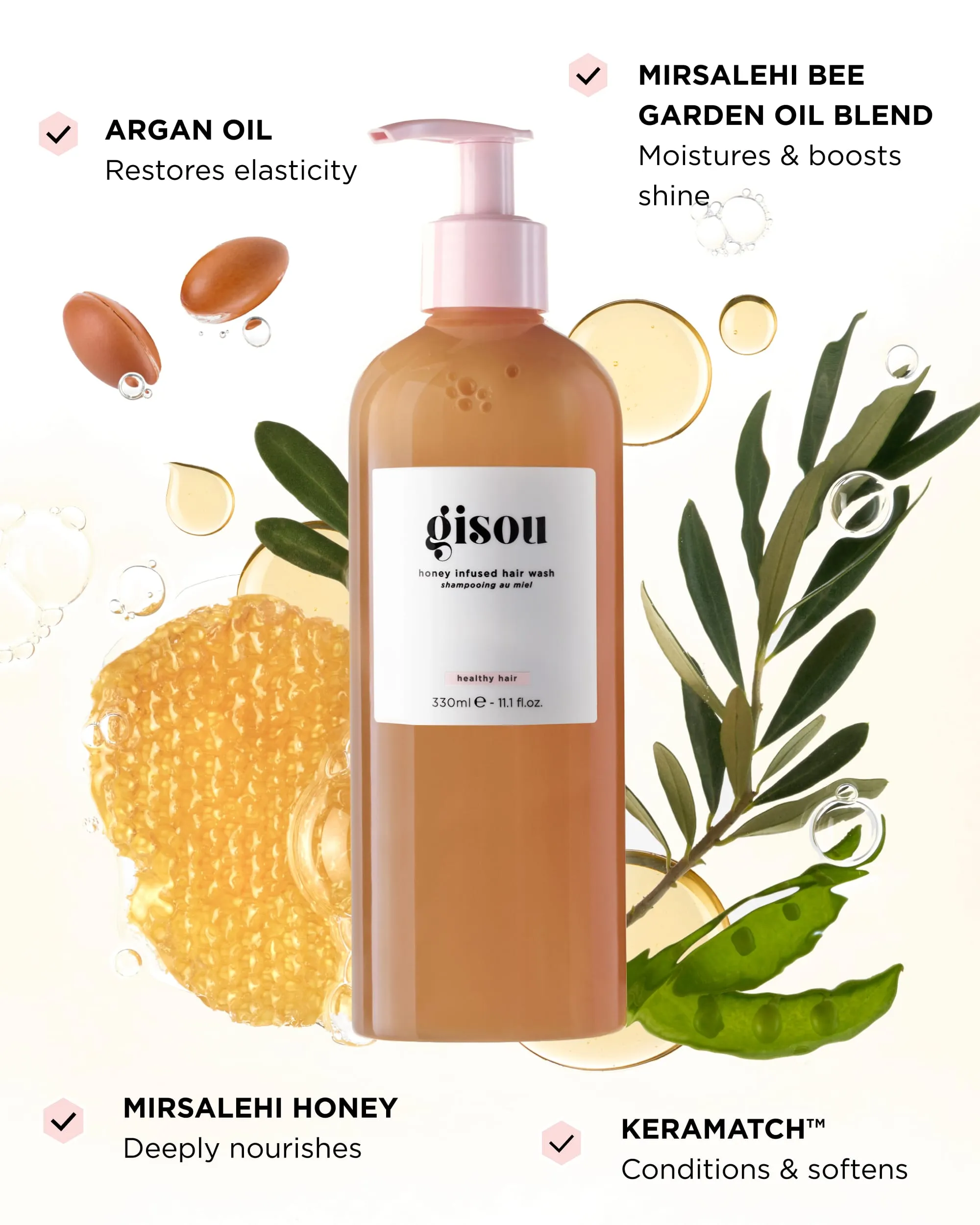 Honey Infused Hair Wash