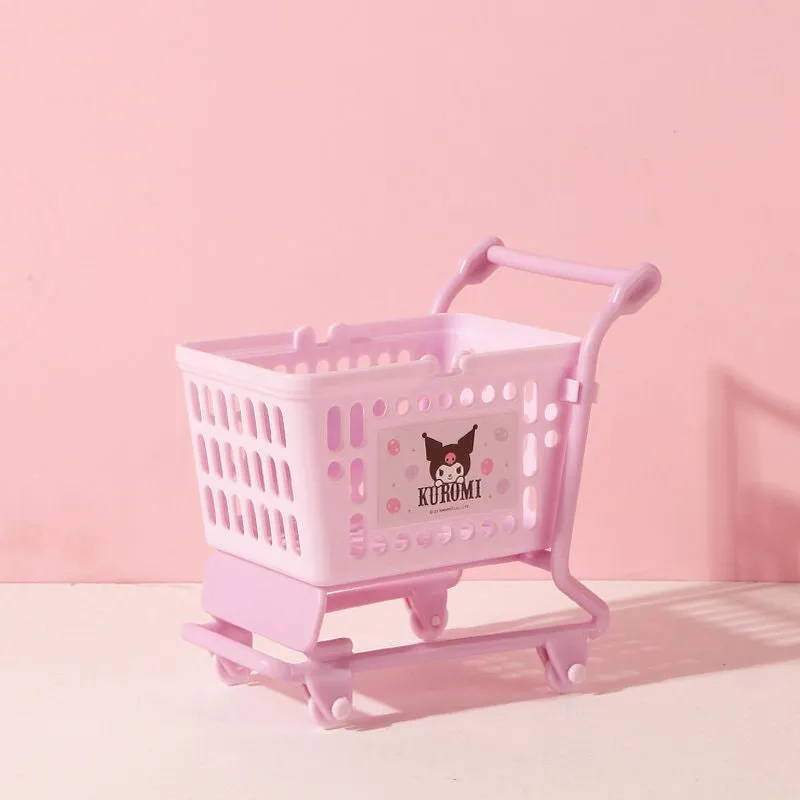 Kawaii Shopping Cart Storage
