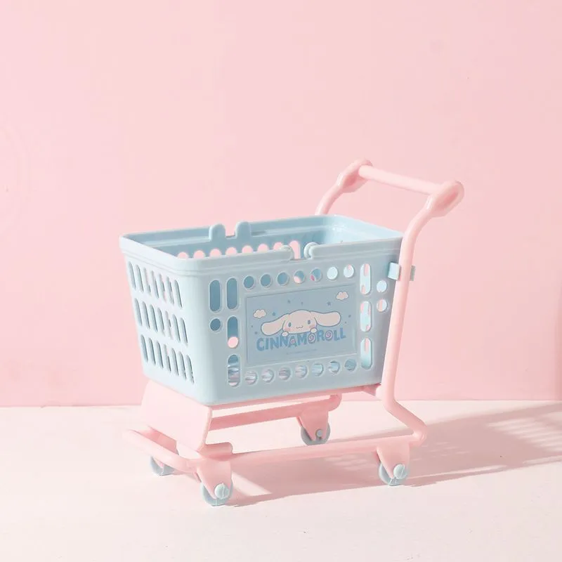 Kawaii Shopping Cart Storage