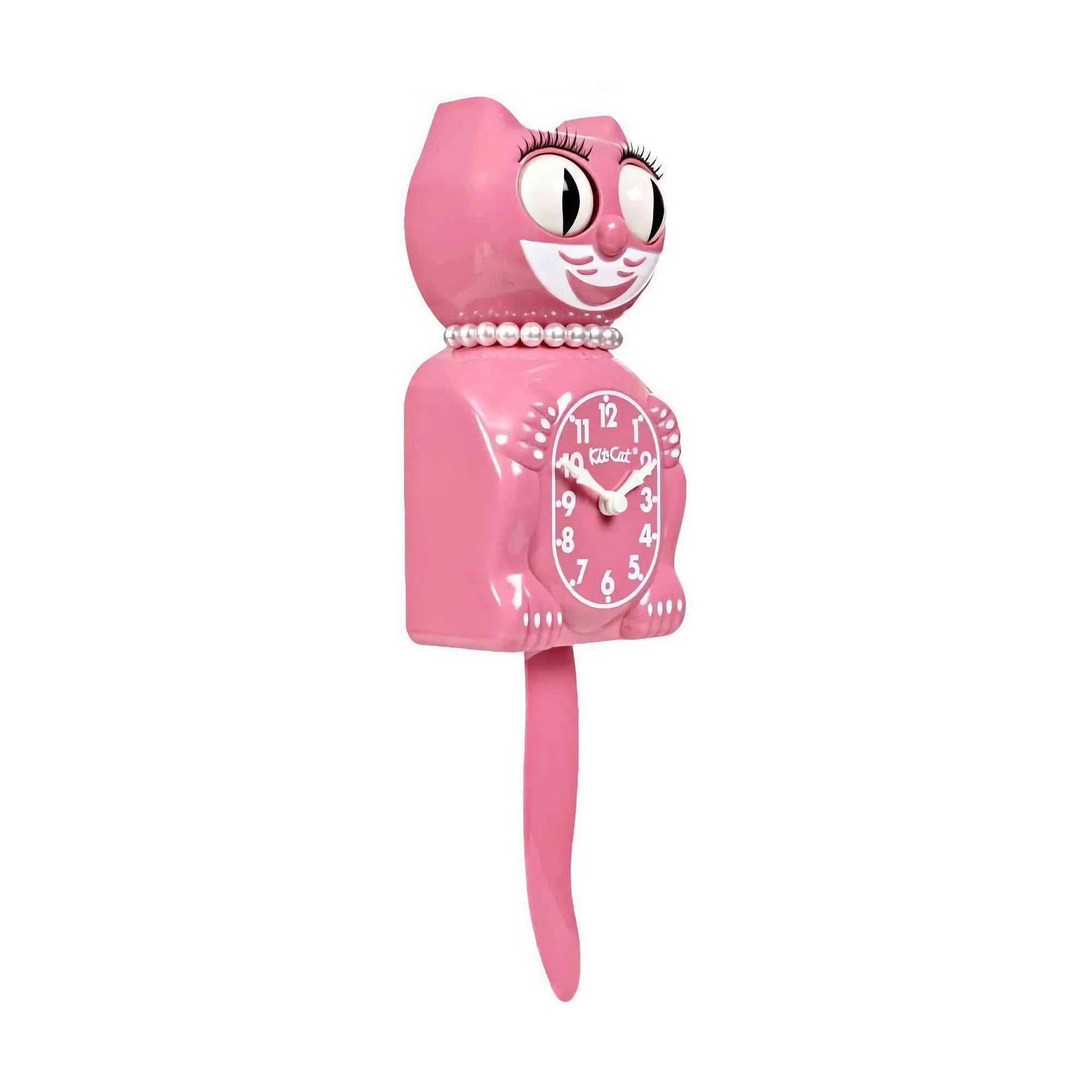 Kit-Cat Classic Clock Pink Lady Edition