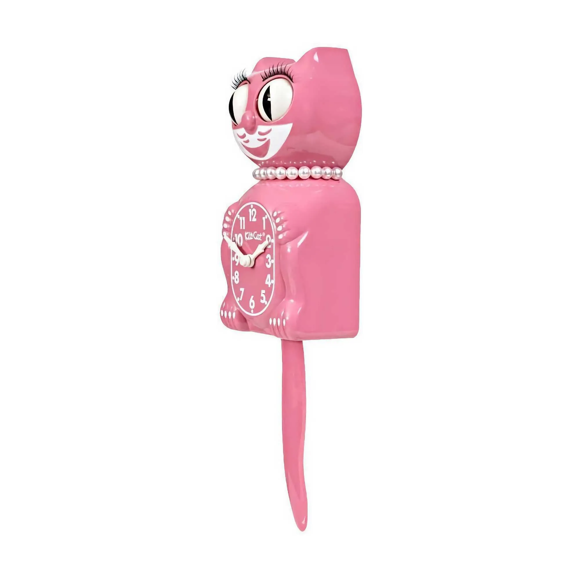 Kit-Cat Classic Clock Pink Lady Edition