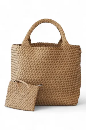 Large Capri Tote in Latte