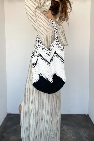 Large Jib Stripe Tote