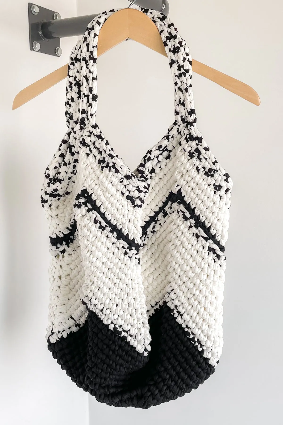 Large Jib Stripe Tote