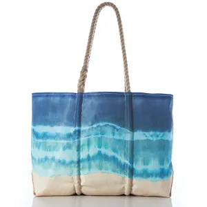Large Tie Dye Shoreline Tote