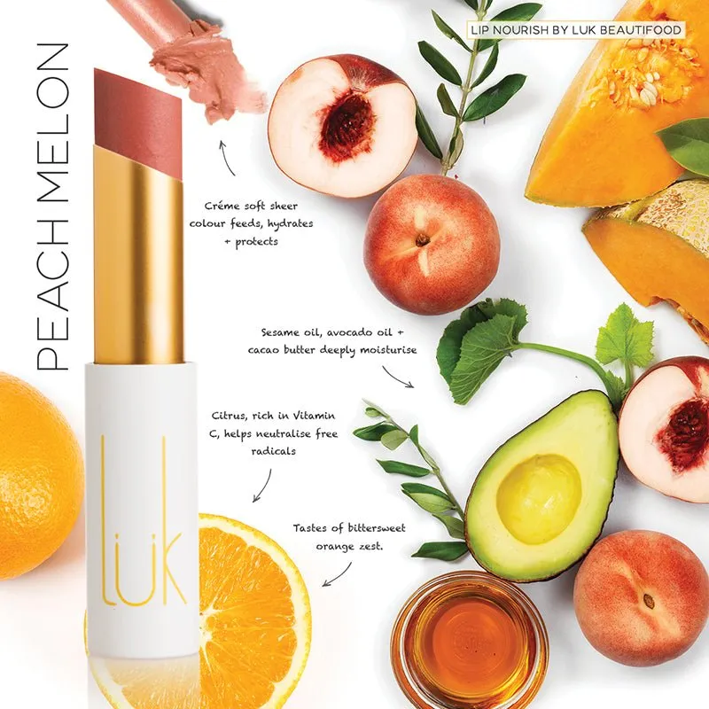 Lip Nourish in Peach Melon