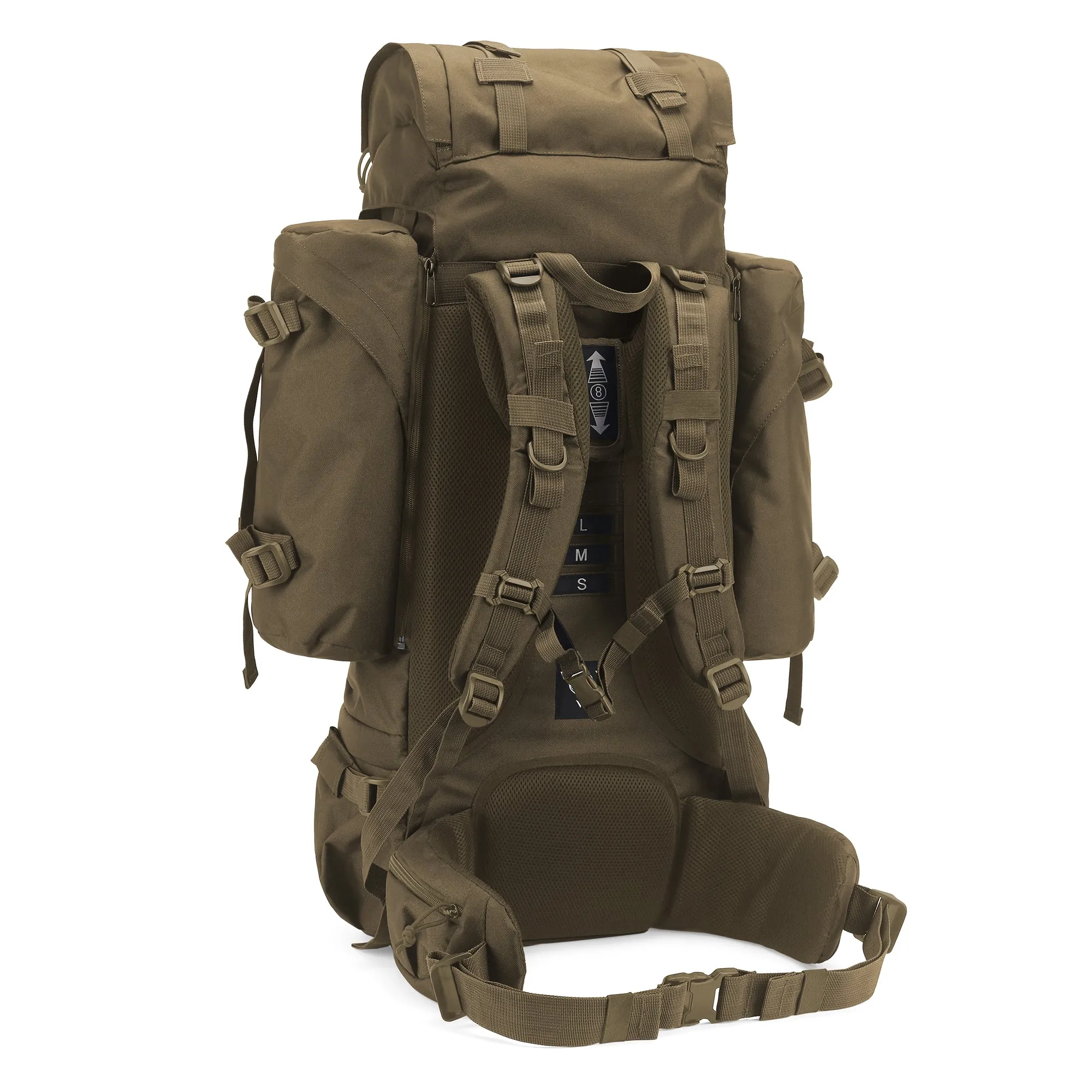 [M403] Mardingtop 65 10L Molle Hiking Internal Frame Backpacks with Rain Cover M403