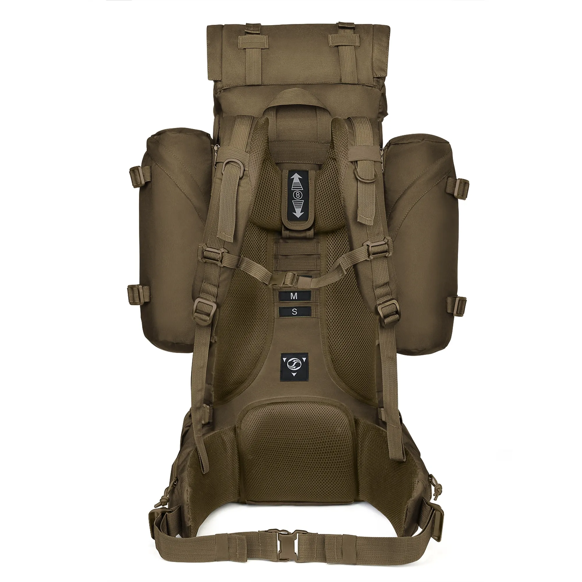 [M403] Mardingtop 65 10L Molle Hiking Internal Frame Backpacks with Rain Cover M403